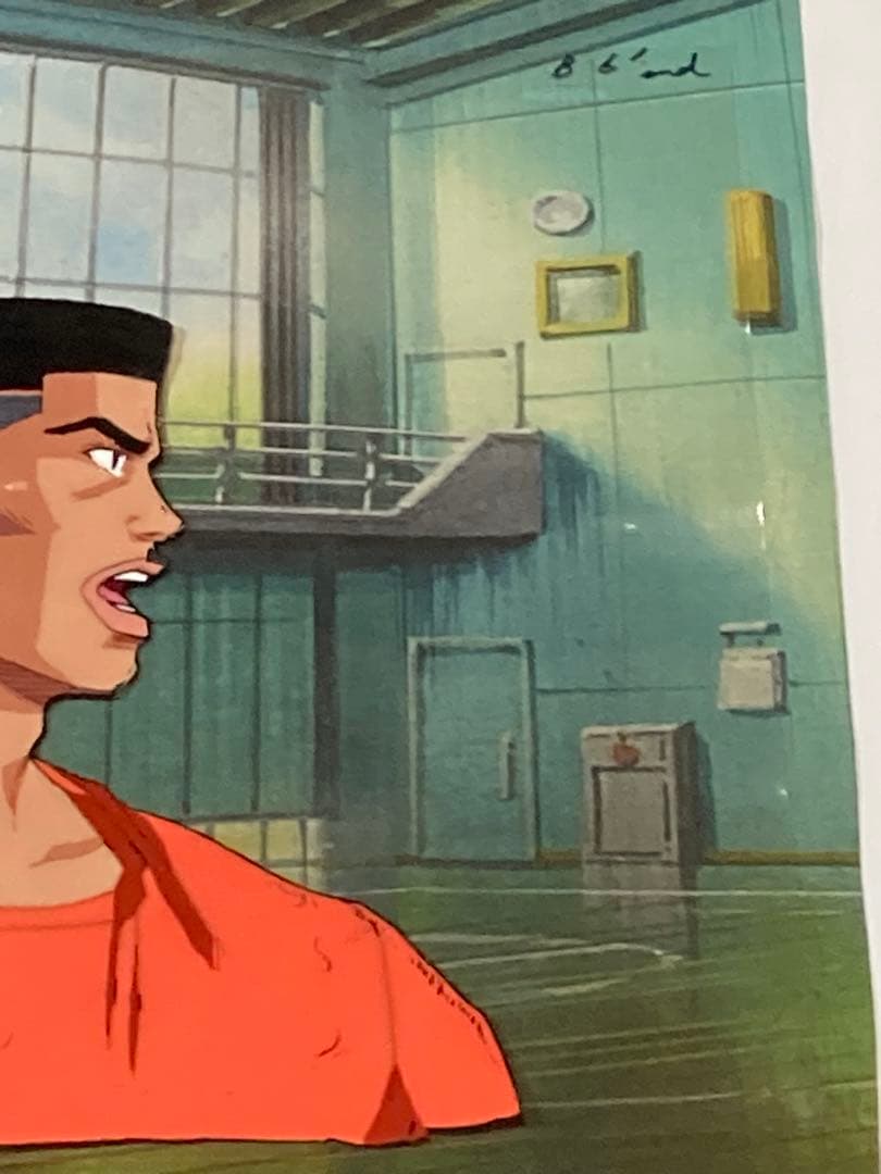 d８１　スラムダンクセル画【赤木】動画・背景画付き