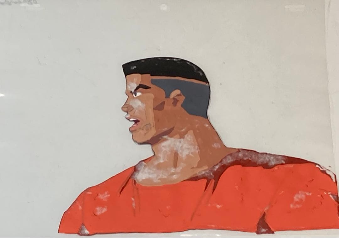 d８１　スラムダンクセル画【赤木】動画・背景画付き