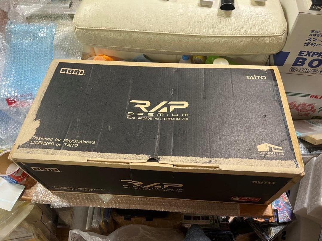 PS3 アーケードスティック RAP3プレミアム VLX HP3-61 箱痛（中