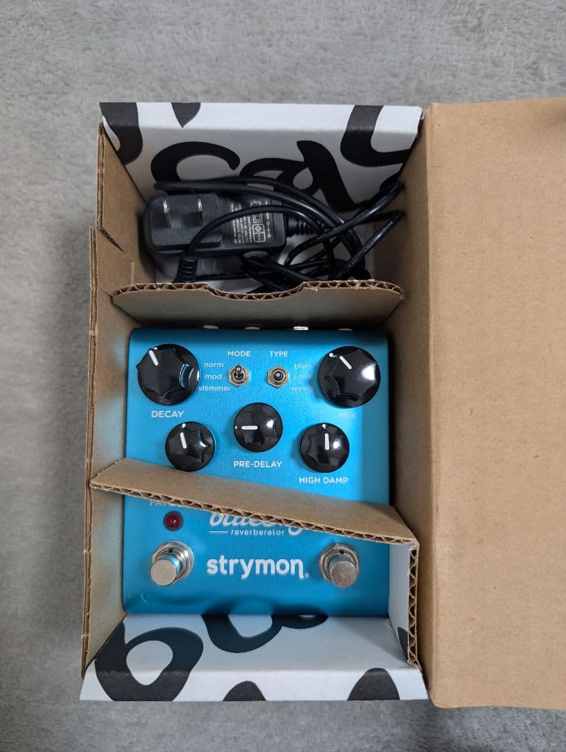 ギター Strymon blueSky reverberator