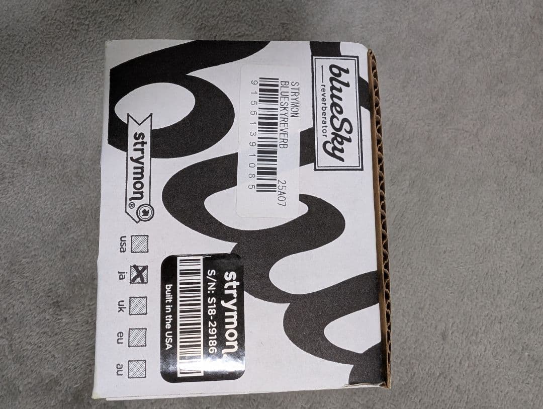 ギター Strymon blueSky reverberator