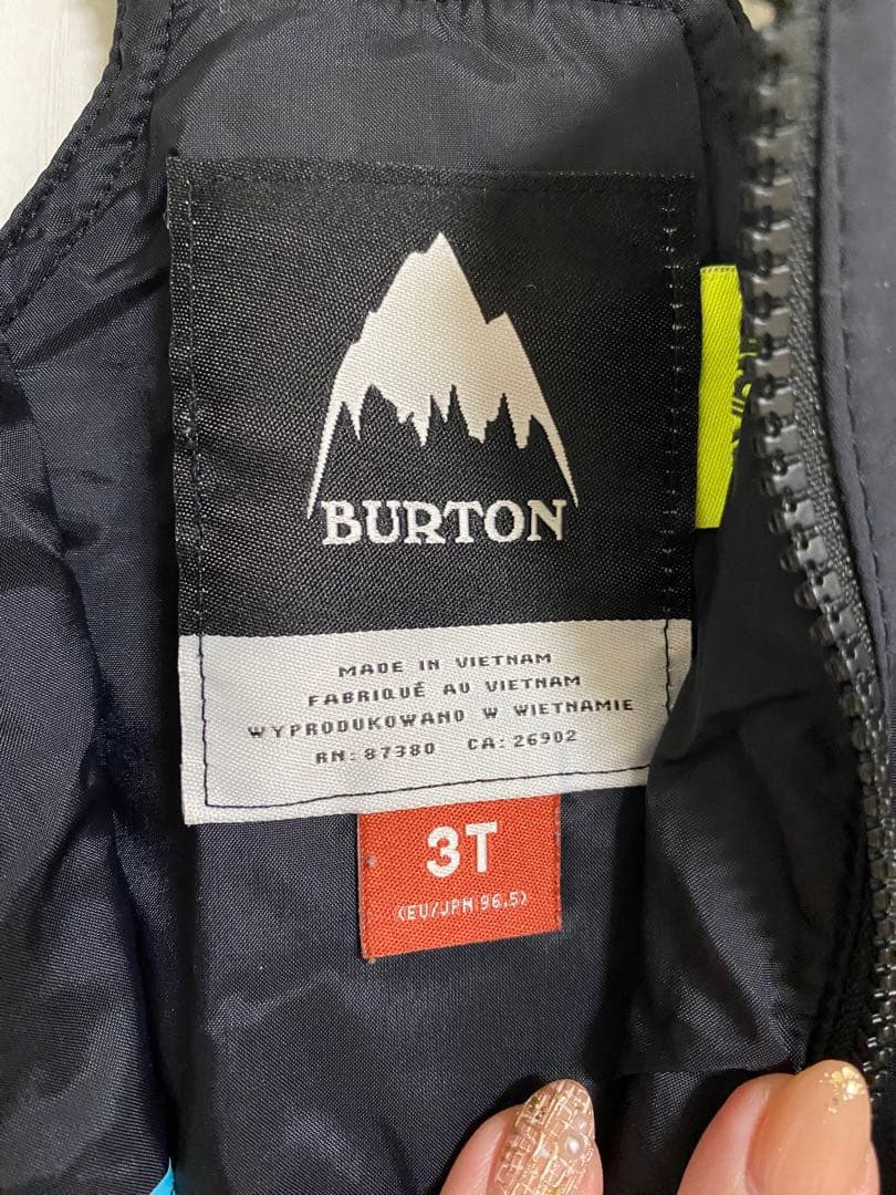 Burton スノーウェア　キッズ　100cm （3T）