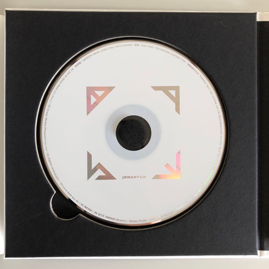 SHINee ジョンヒョン☆アルバム「BASE」CD　トレカ付き