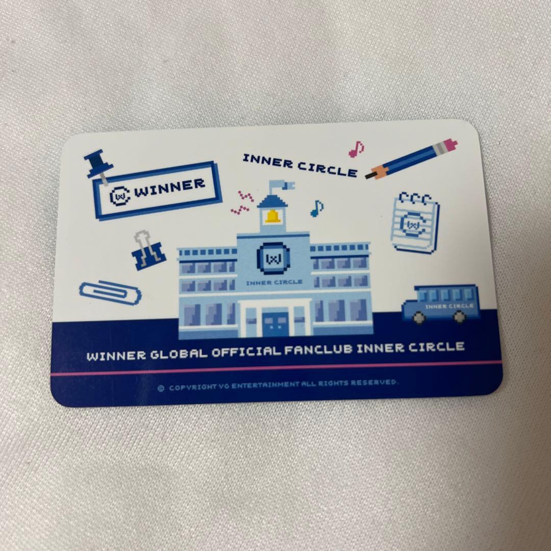 WINNER FC限定ファンクラブ 制服 トレカ スンユン ジヌ ミノ スンフン