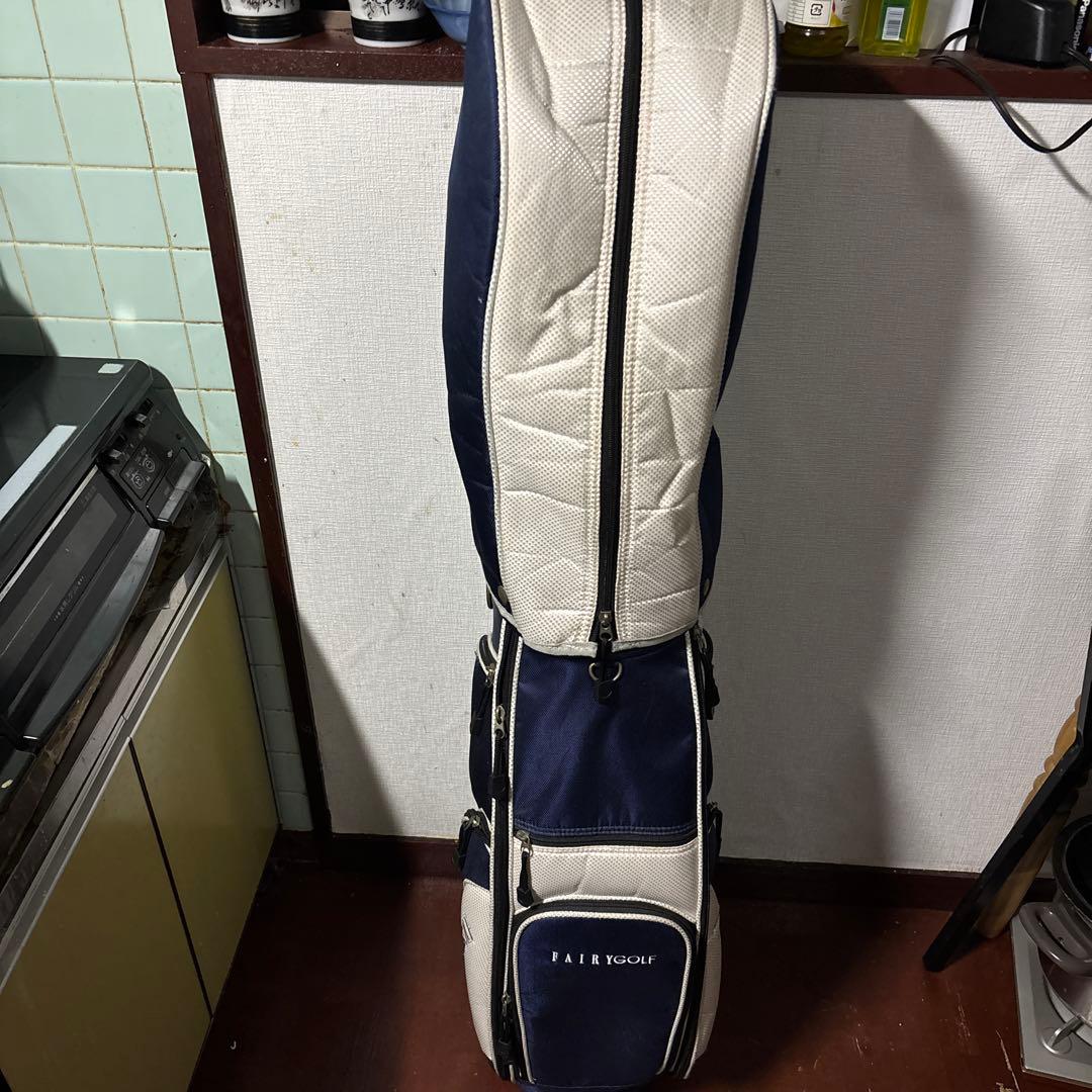 FAIRYGOLF レディース ゴルフバッグ ネイビーセント