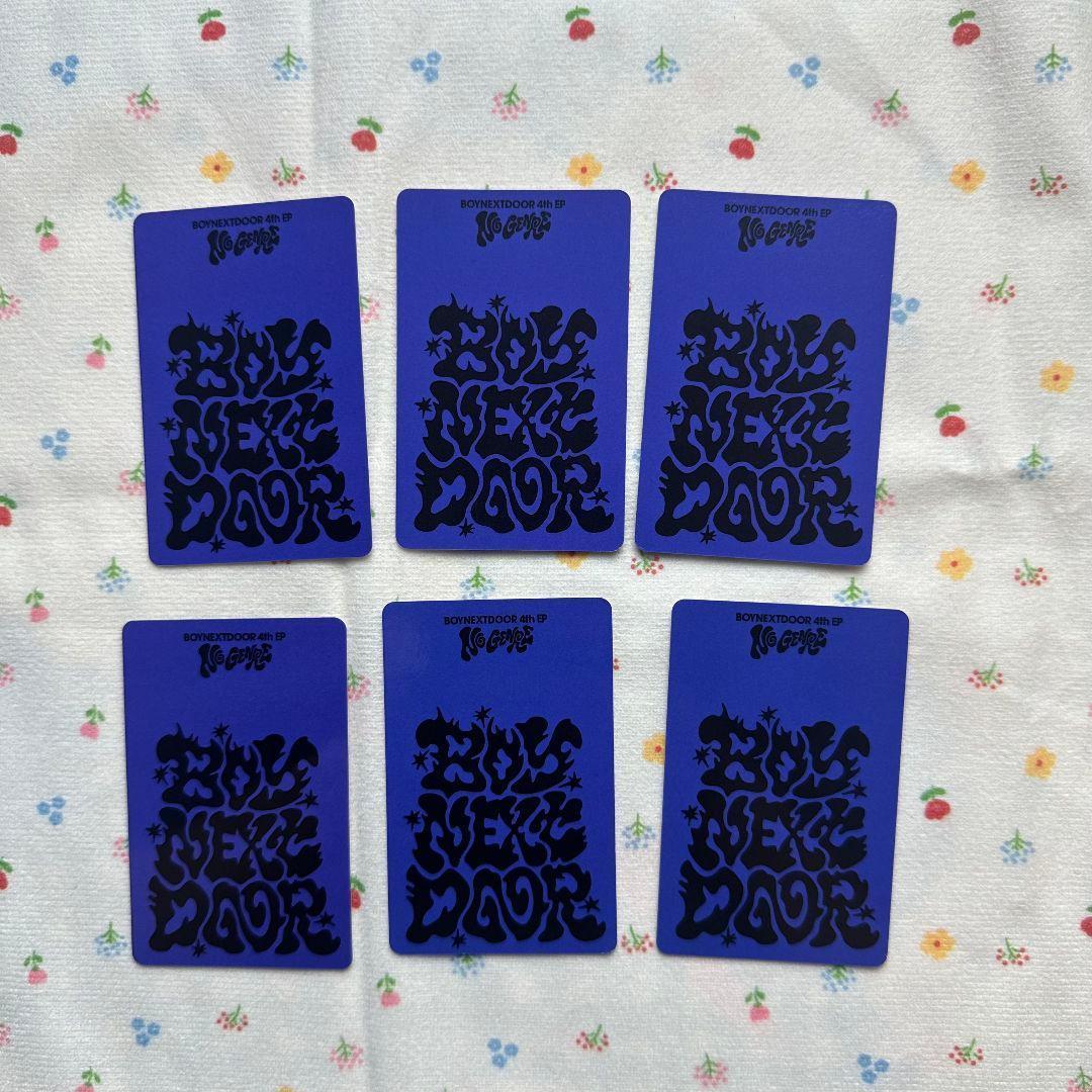 BOYNEXTDOOR US No Genre Target トレカ 6枚