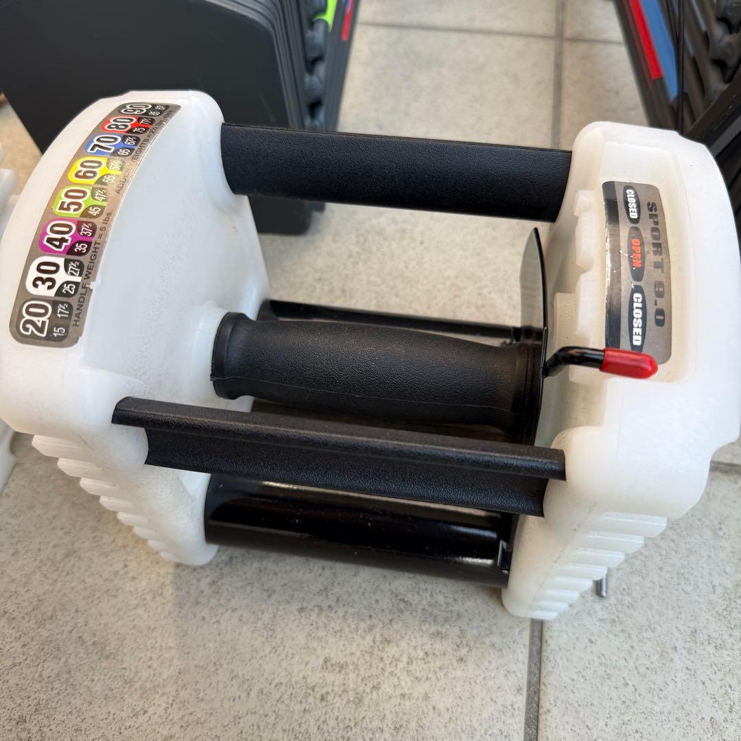 美品 TOPFILM SPORT 9.0 可変式 ダンベル 40kg 筋トレ ②