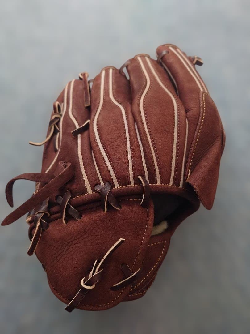 値下げしました！ASICS 硬式用グローブ ブラウンブラック ゴールドステージ