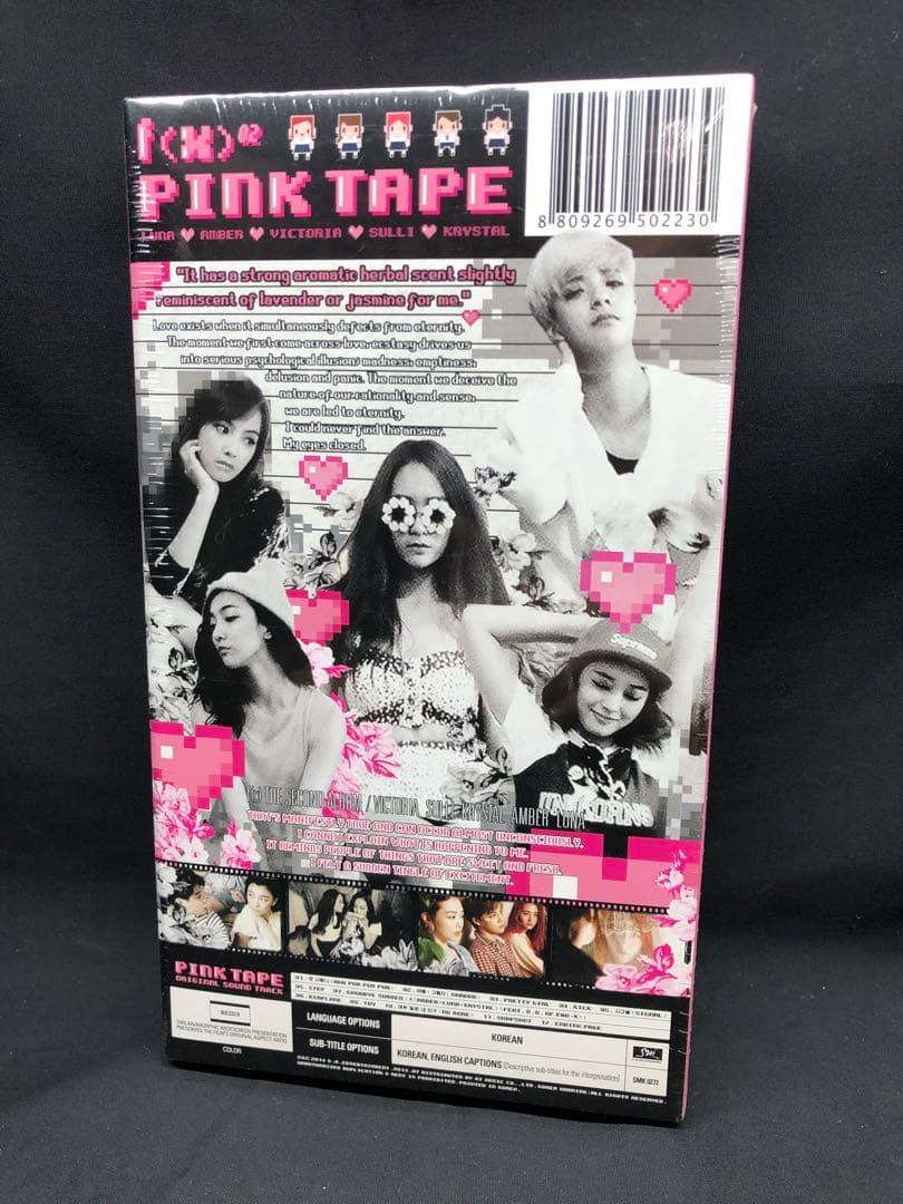 f(x) 　Pink tape　新品　レア物