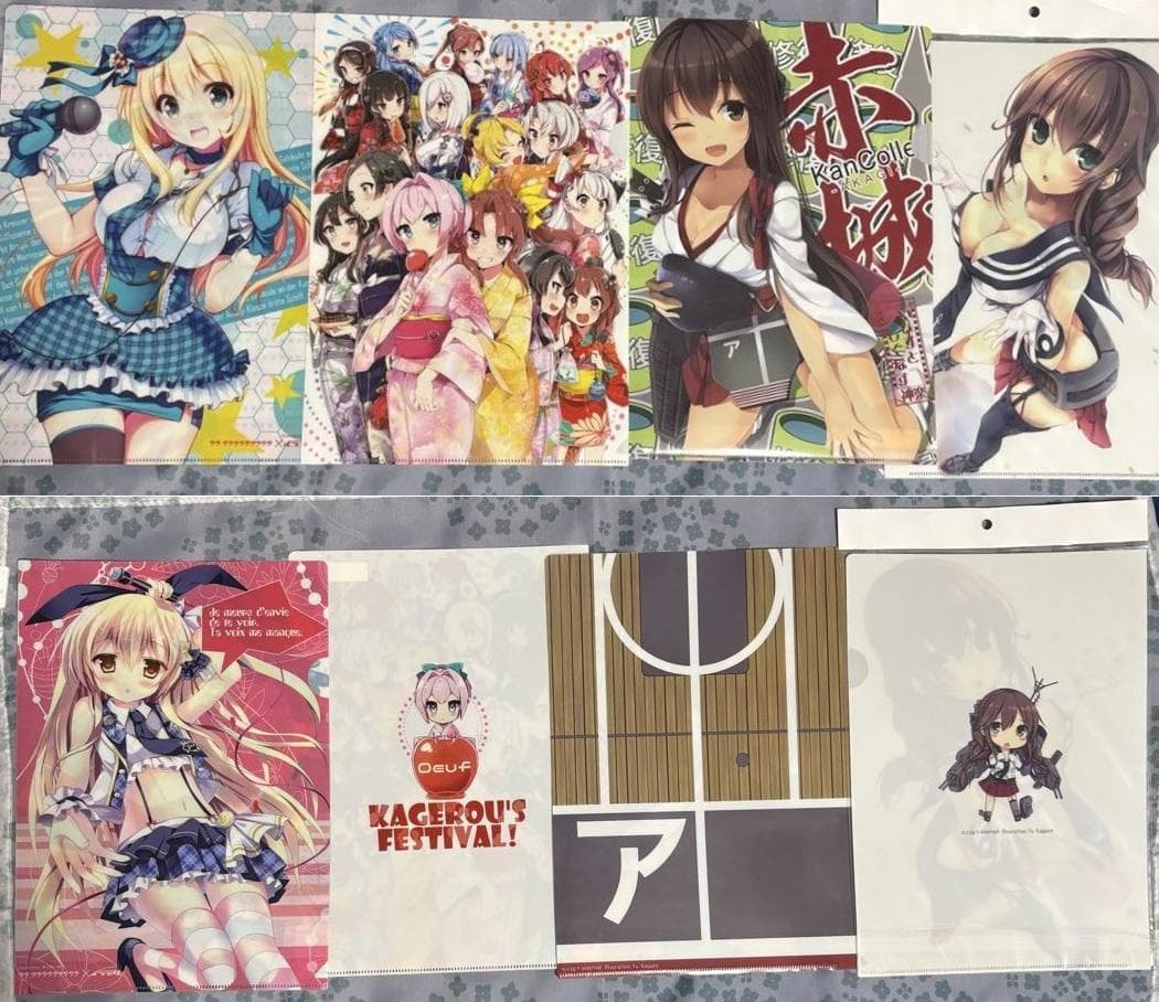 艦これ グッズ まとめ売り アクキー 缶バッジ クリアファイル など