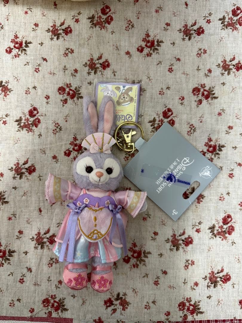 上海ディズニー❤️中秋節　ぬいぐるみS キーホルダー　ステラルー＆リーナベル