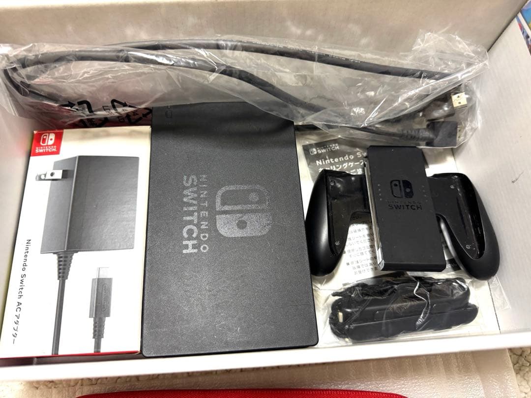 【ジャンク】Nintendo Switch マリオオデッセイセット ソフト無し