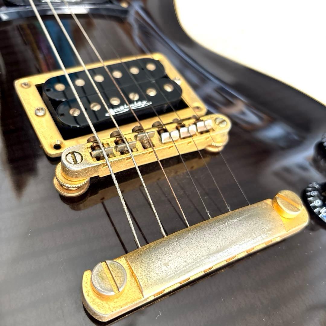 【値引き交渉不可】Aria Pro II ブラック エレキギター