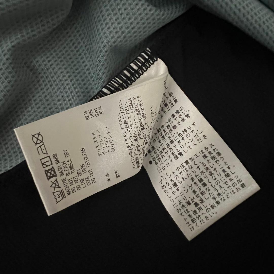 MARK&LONA マークアンドロナ　グラデーション　モックネック　半袖シャツ