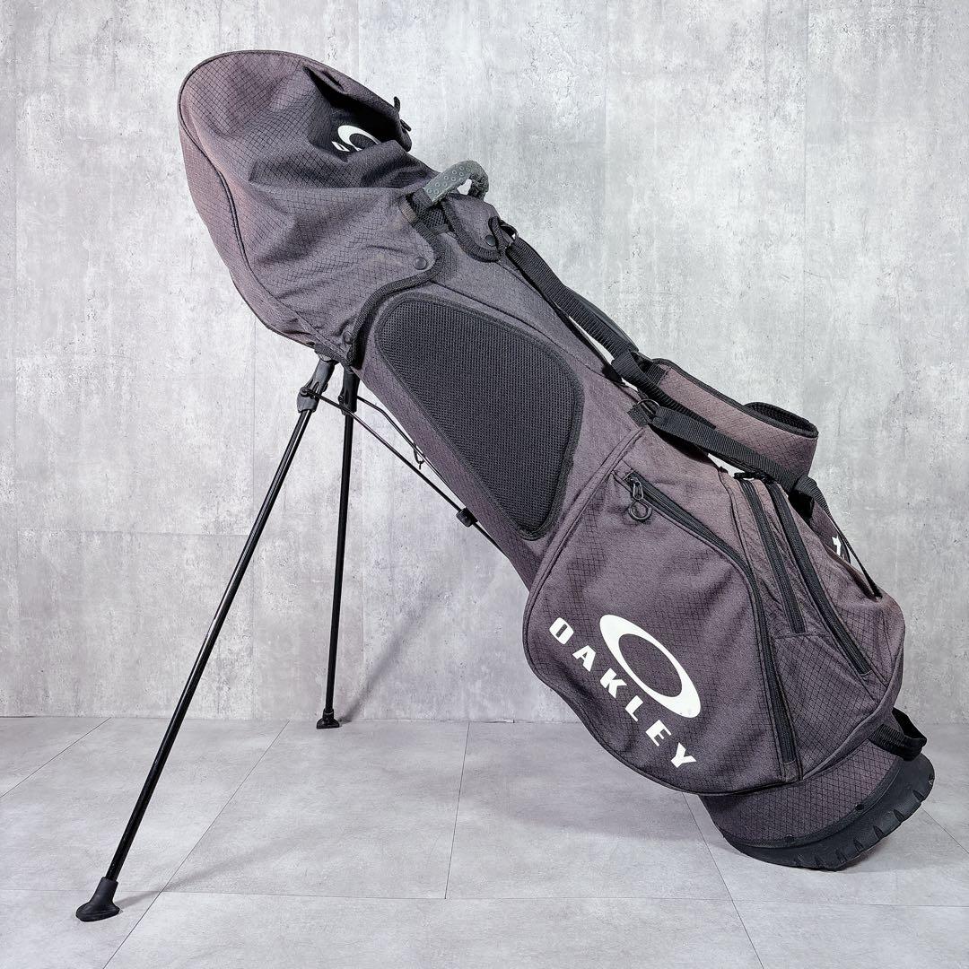 V586 OAKLEY オークリー ゴルフ スタンド キャディバッグ グレー