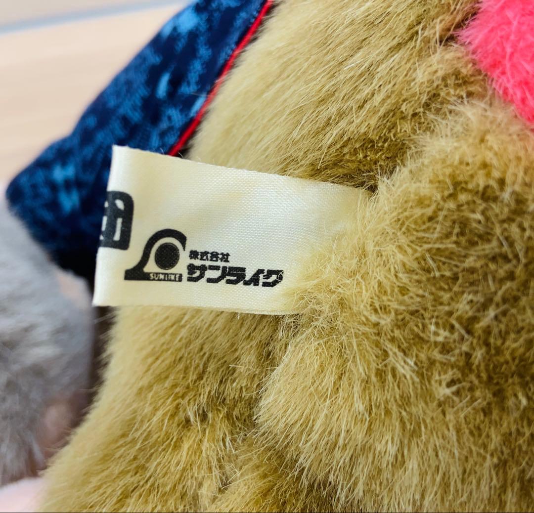 希少　レトロ　日光猿軍団　ぬいぐるみ　サンライク