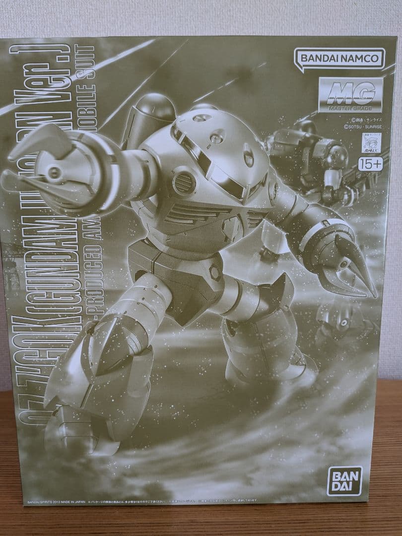 MGガンプラ 3体　ジョニーライデン専用ゲルググ　ドム　ズゴックユニコーンカラー