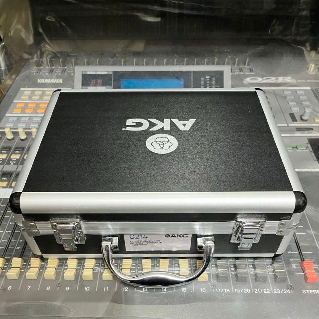 【美品】AKG C214 コンデンサーマイク