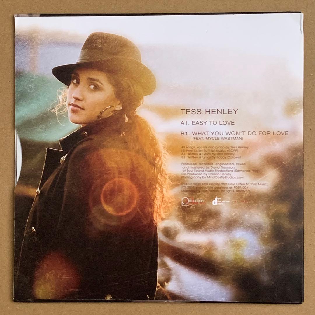 美品！TESS HENLEY - EASY TO LOVE 限定7\"レコード