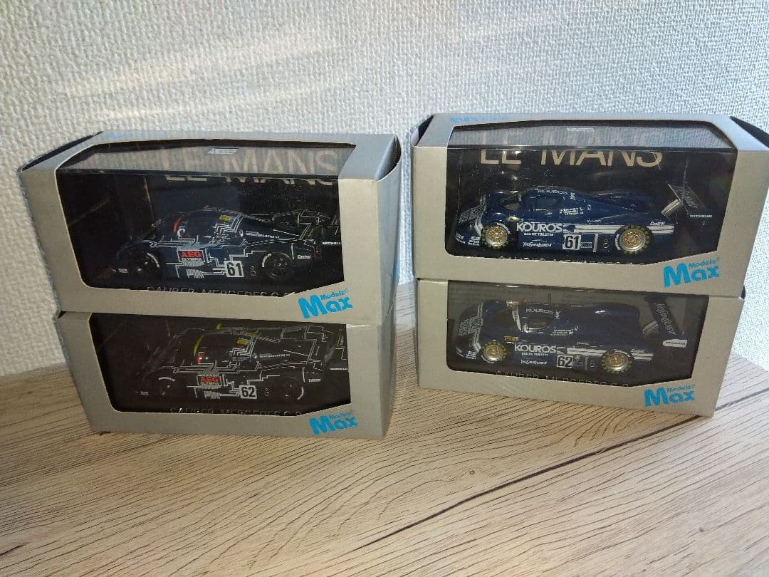 シルバーアロー 　ザウバーメルセデス　Cカー　 ミニカー　12台セット