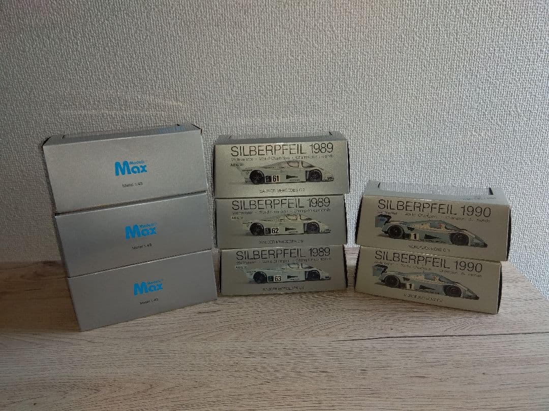 シルバーアロー 　ザウバーメルセデス　Cカー　 ミニカー　12台セット