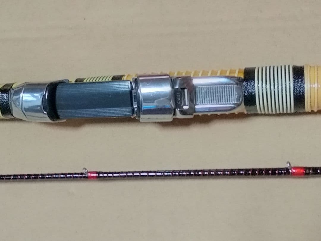 チヌ竿　筏竿　 手作り　布袋竹 ②