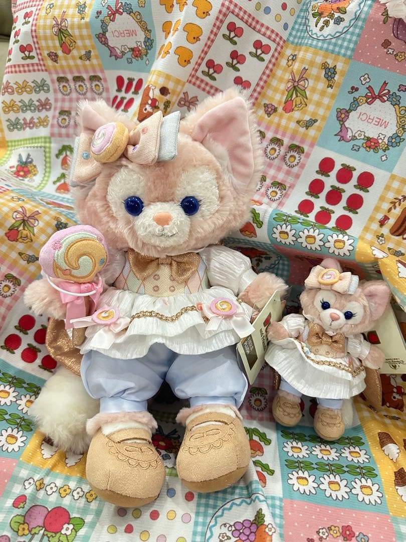 上海ディズニー　バースデー　リーナベルぬいぐるみSSサイズ キーチェーン