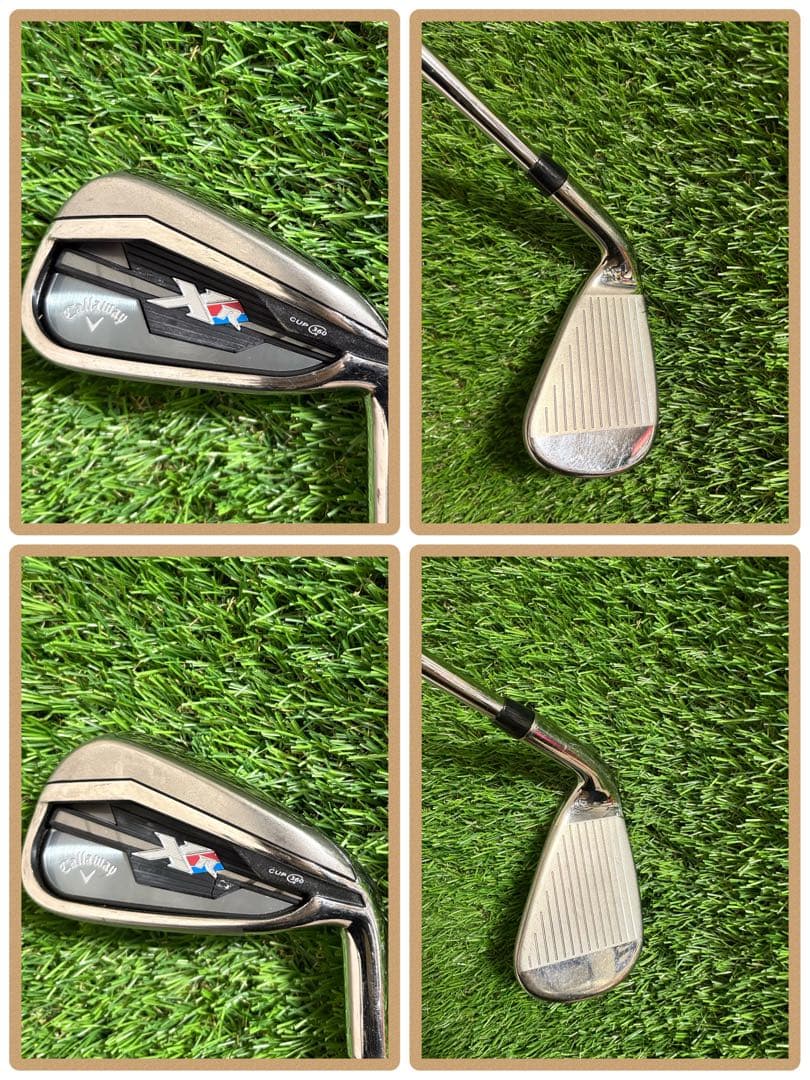 キャロウェイXRアイアンセット6本 NSPROフレックスR