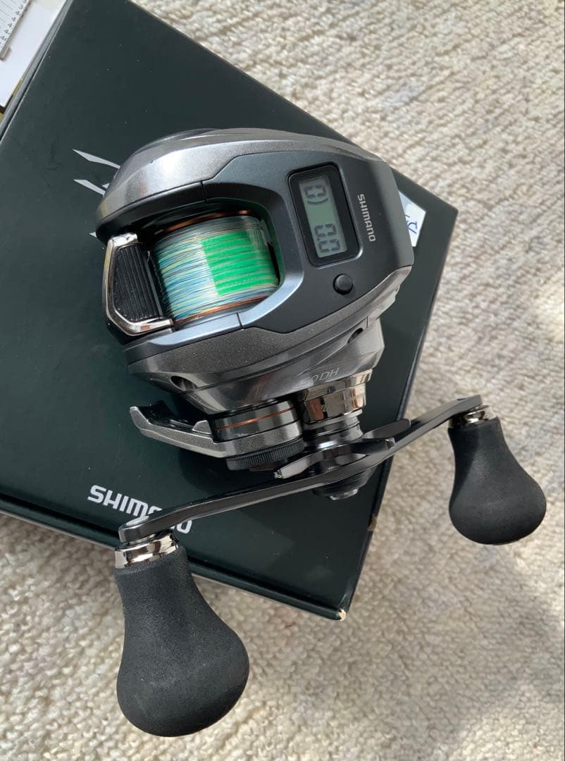 シマノ 24 バルケッタプレミアム 150DH (右巻き・ダブルハンドル)