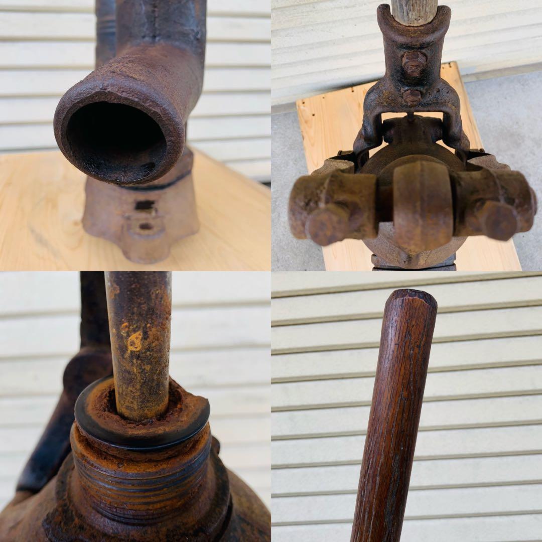 津田式 ケーボー号 手押し 井戸 ガチャポンプ 和庭園 レトロ ヴィンテージ