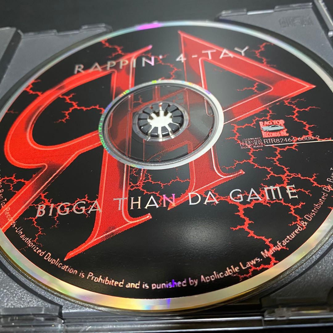 洋楽 RAPPIN' 4-TAY/BIGGA THAN DA GAME/G-RAP