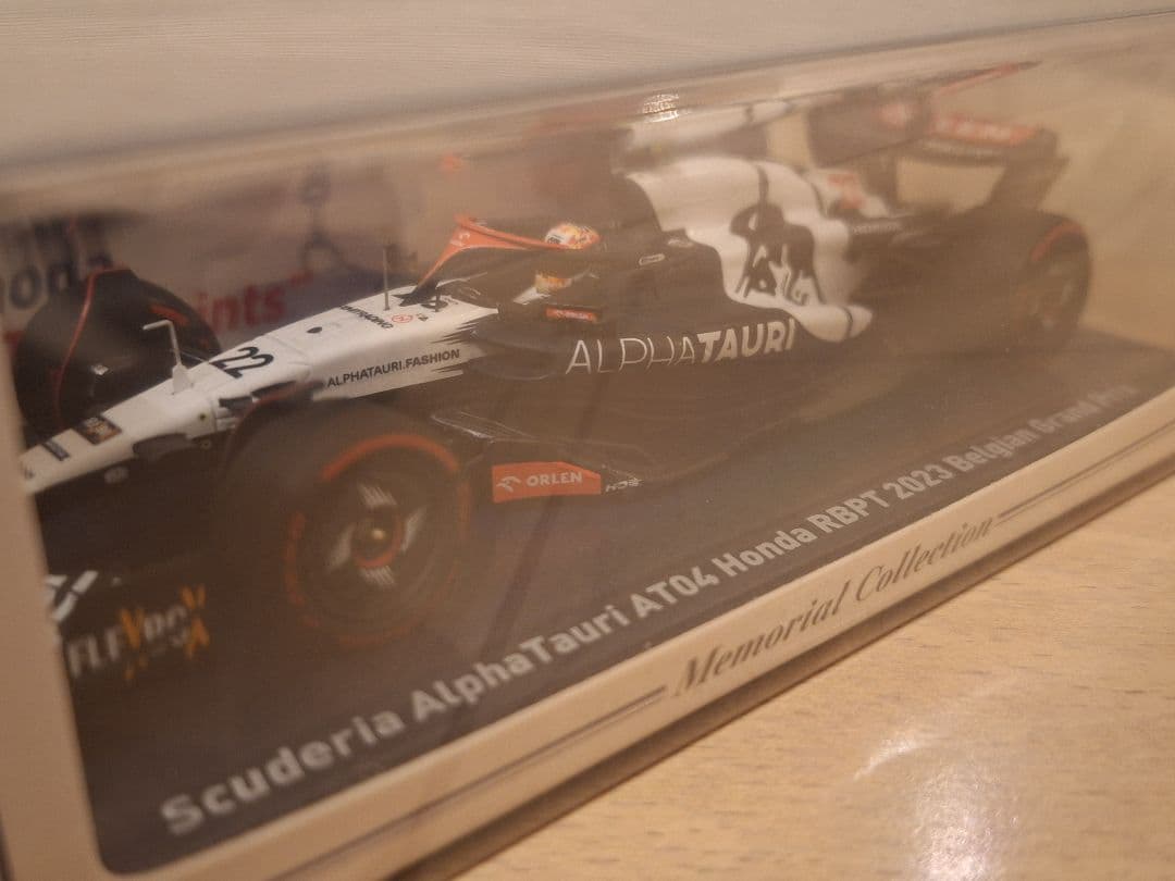 未開封】特注スパーク 1/43 アルファタウリ AT04 ベルギーGP 角田裕毅