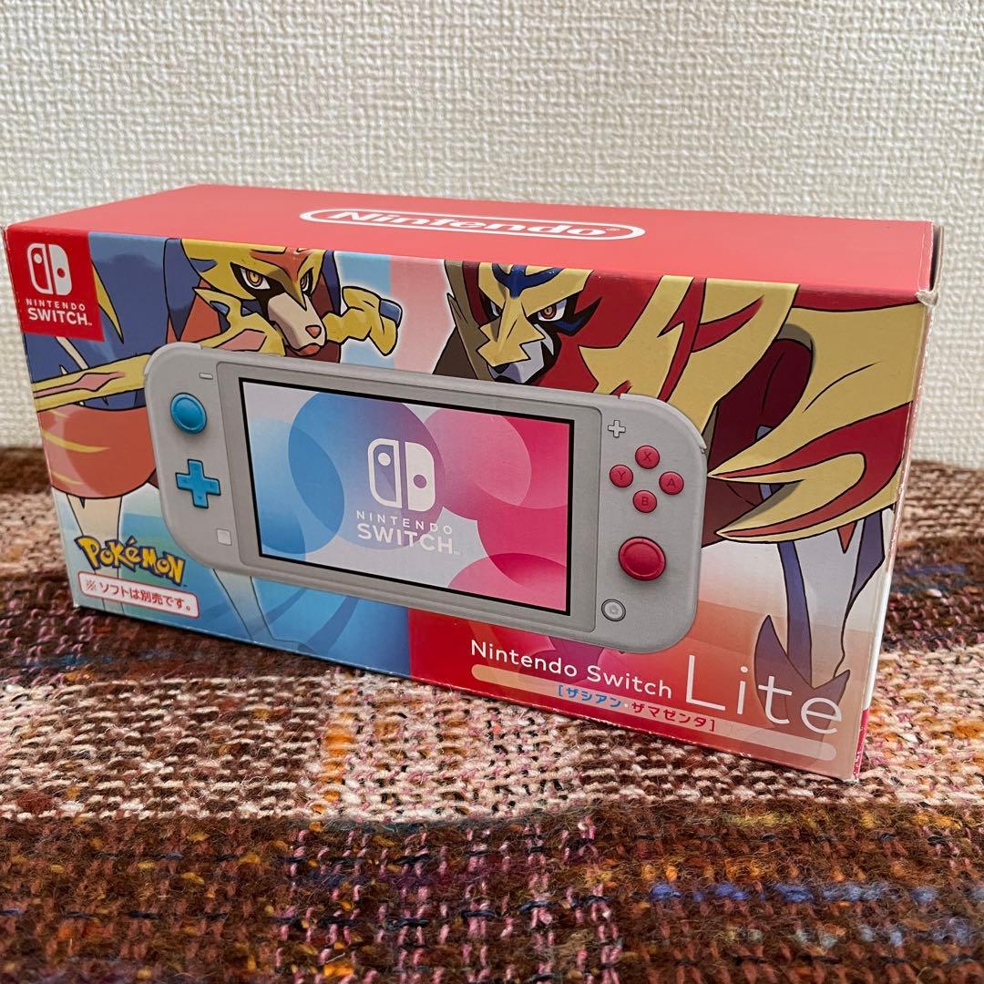 Nintendo Switch Lite ザシアン　ザマゼンタポケモンデザイン