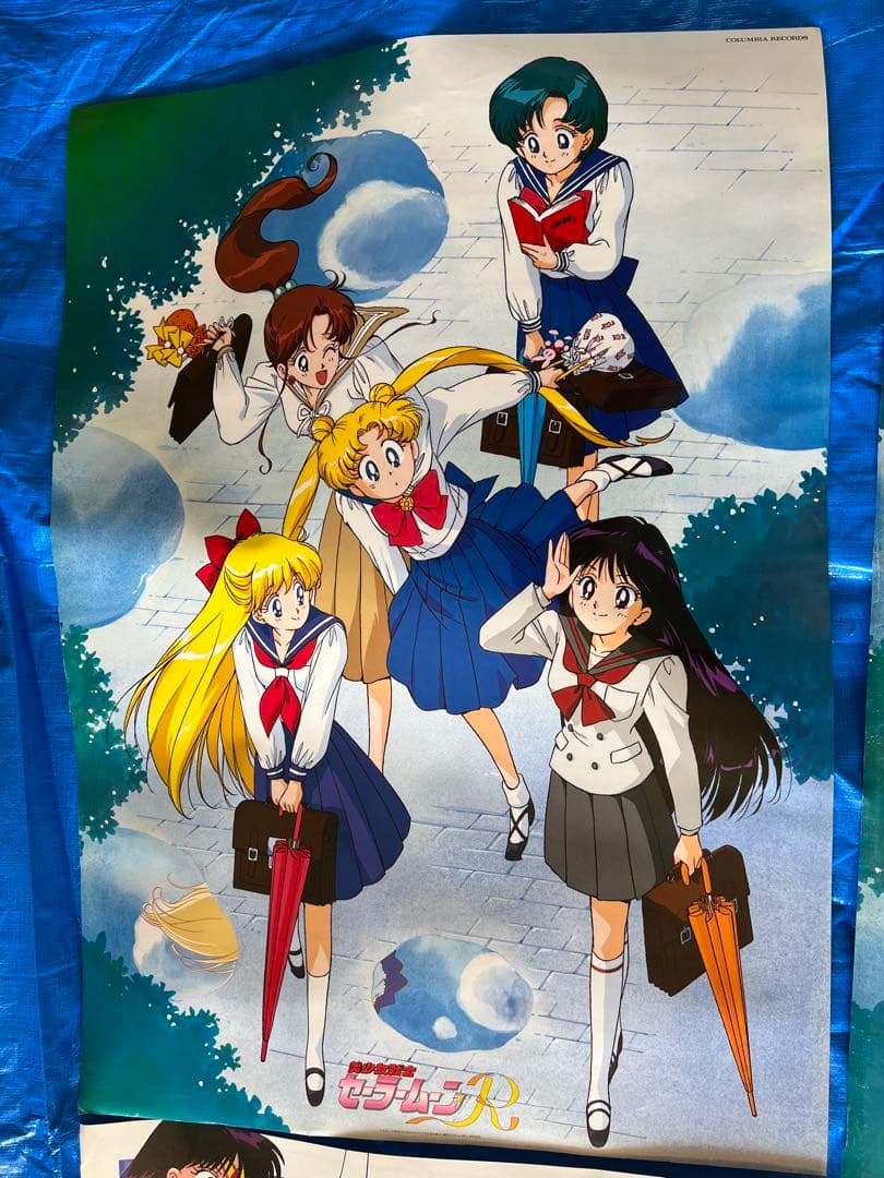 【O-650】セーラームーン ポスター当時物 非売品