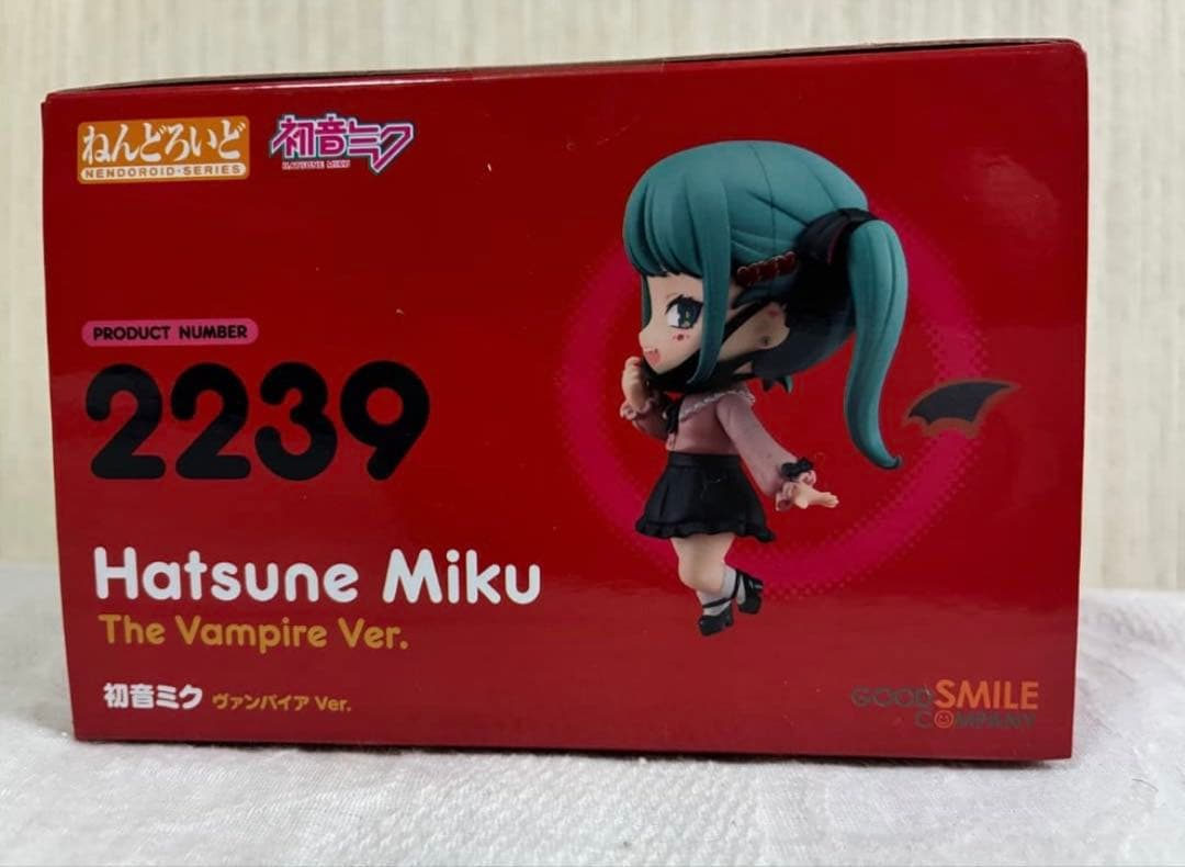 [新品未開封] (特典付き) ねんどろいど　初音ミク　ヴァンパイア　Ver.