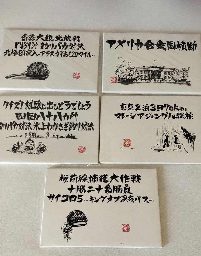 水曜どうでしょう DVD全集5セット 絵葉書・フィギア付き