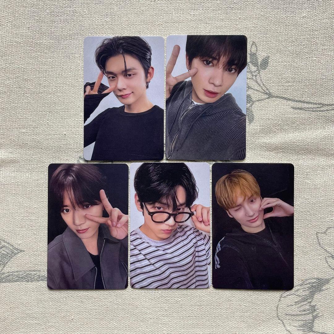 TXT LINEMUSIC 当選 再生キャンペ-ン トレカ 5枚