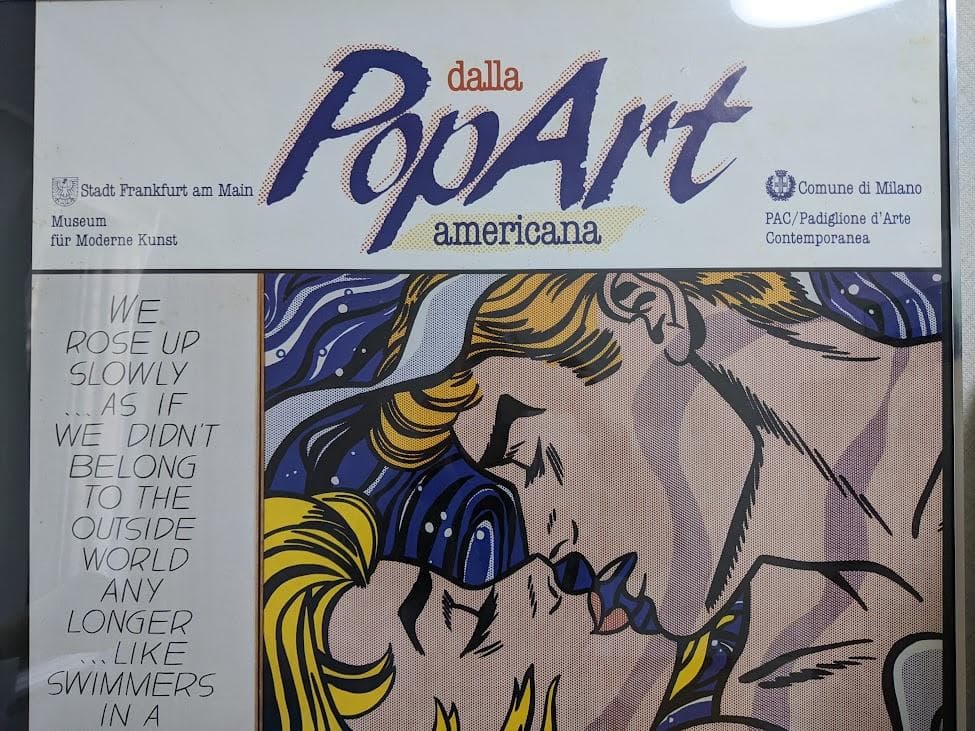 リキテンスタイン・ビンテージポスターThe art of Love値下げしました