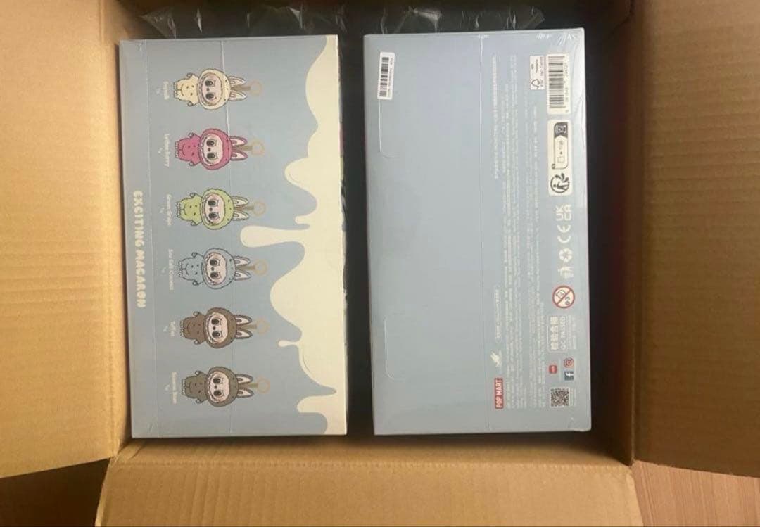 POPMART LABUBU macaron ぬいぐるみシリーズ2ボックス