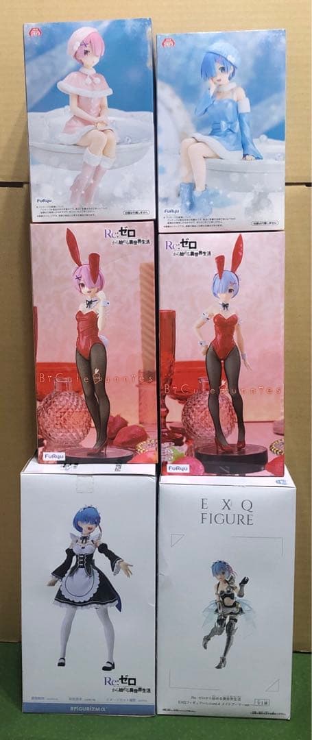 早いもの勝ち　プライズ景品　Re:ゼロから始める異世界生活 　フィギュア15体