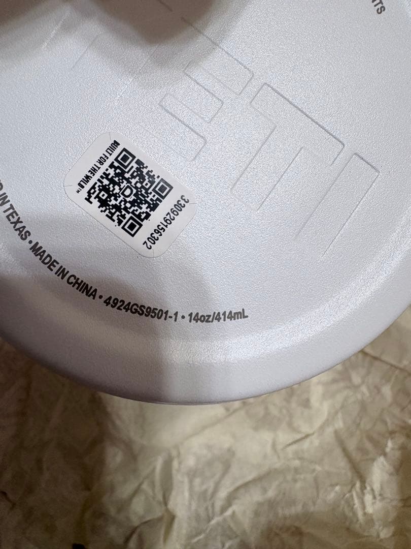 ホノルルクッキー　YETI マグカップ　ホワイト