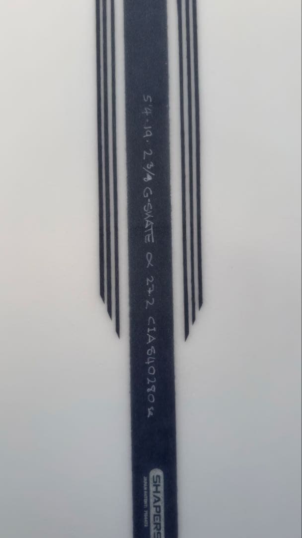 G skate 5’4” 27.2L