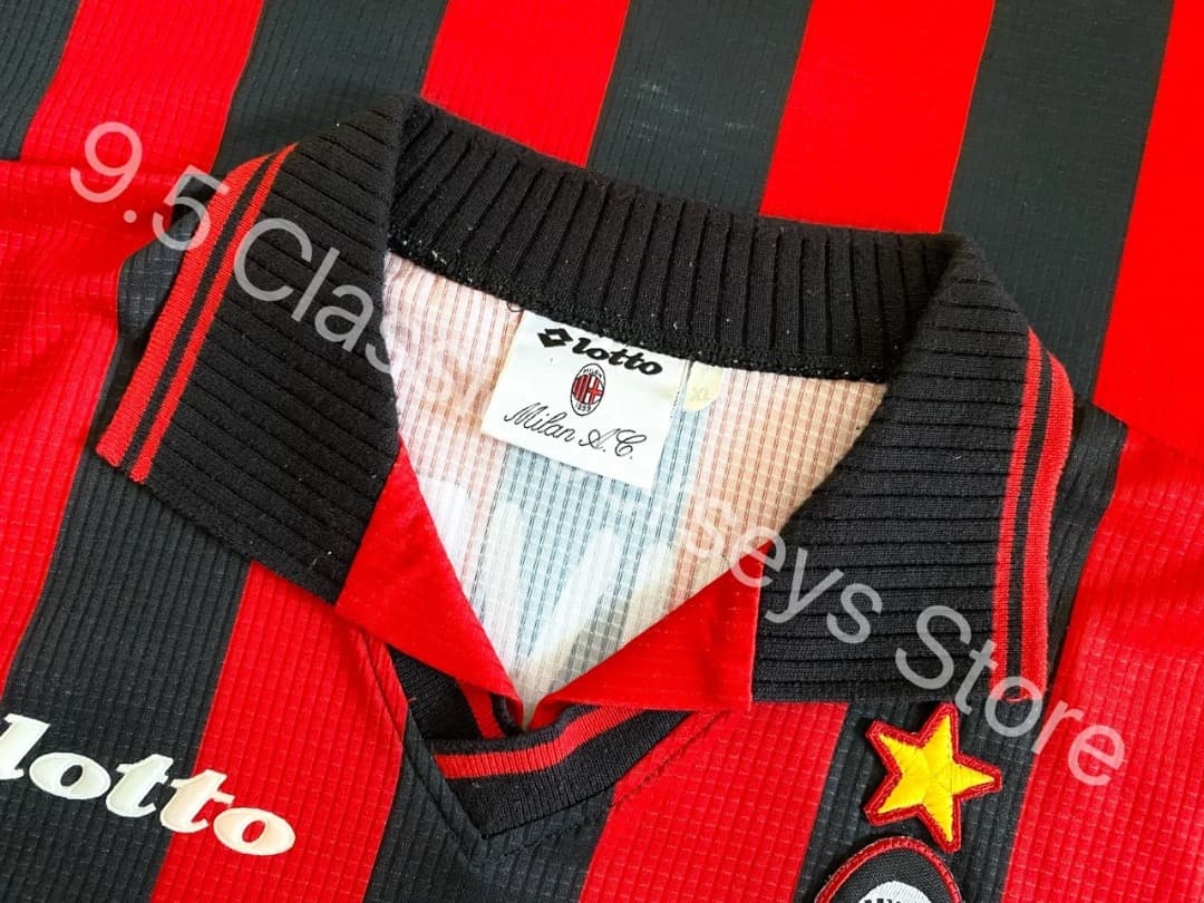 ACミラン 97/98 ホーム ユニフォーム #9 クライバート 選手仕様