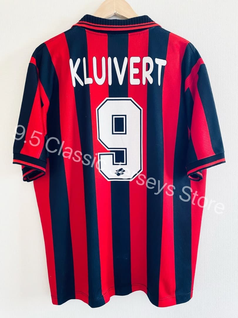 ACミラン 97/98 ホーム ユニフォーム #9 クライバート 選手仕様