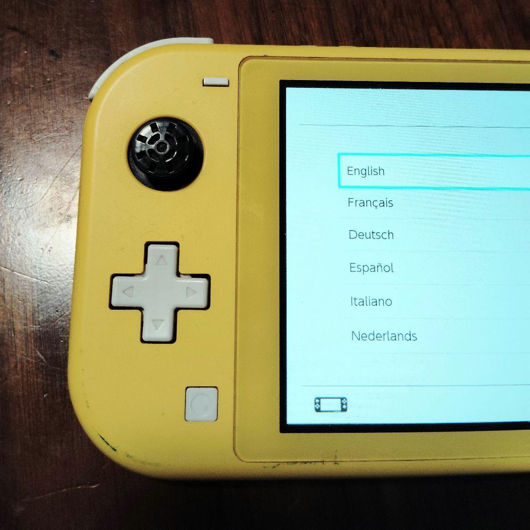 【ジャンク品】Nintendo Switch Lite イエロー 充電器付き