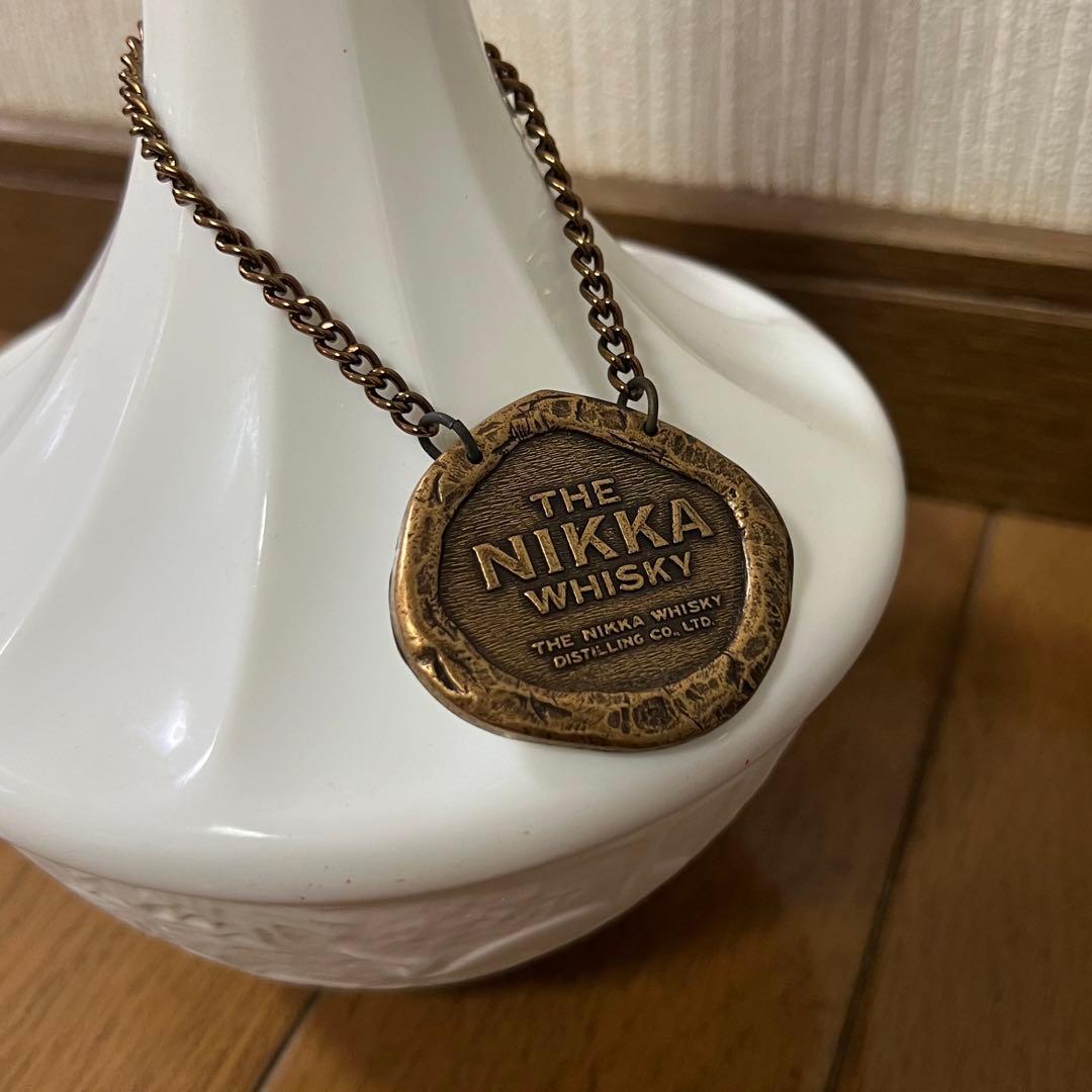 【新品未開栓】ニッカウィスキー 鶴 陶器瓶 古酒　※ボトル液漏れあり