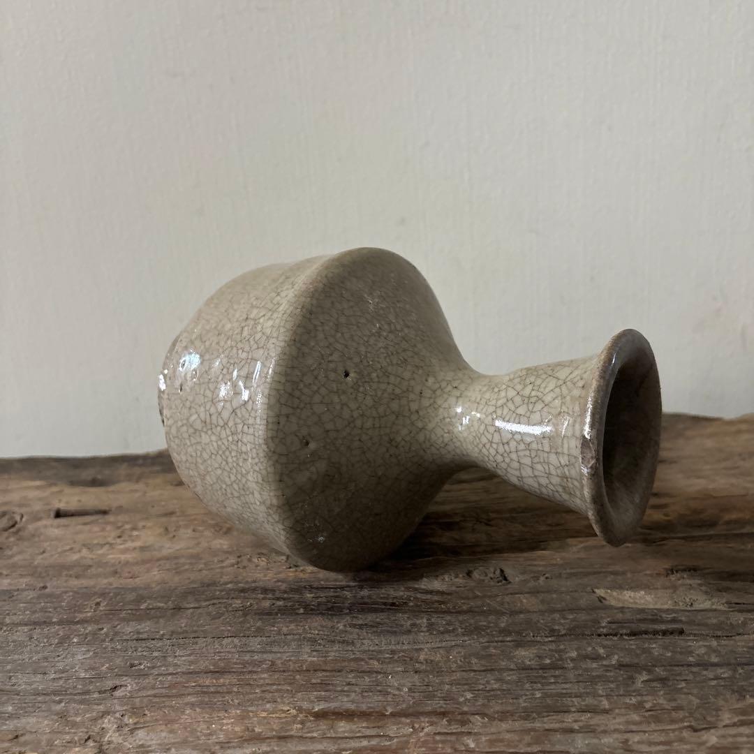 李朝瓶　徳利　花入　盤口　朝鮮古陶磁.古道具.骨董.アンティーク.井戸脇