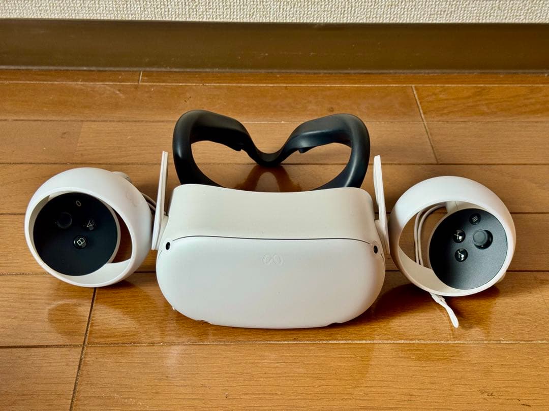  Quest 2 VRヘッドセット 128GB+kiwi ストラップ付き