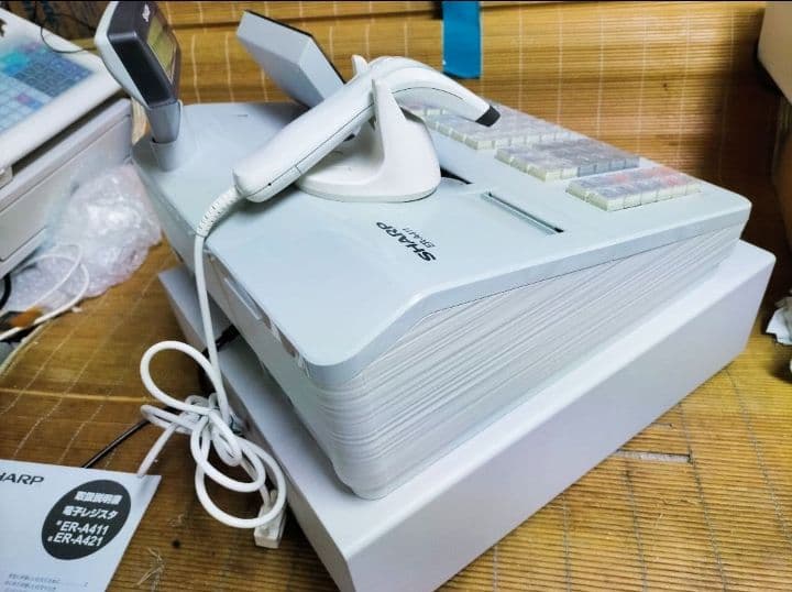シャープ最上位レジスターER-A411　純正品　660066