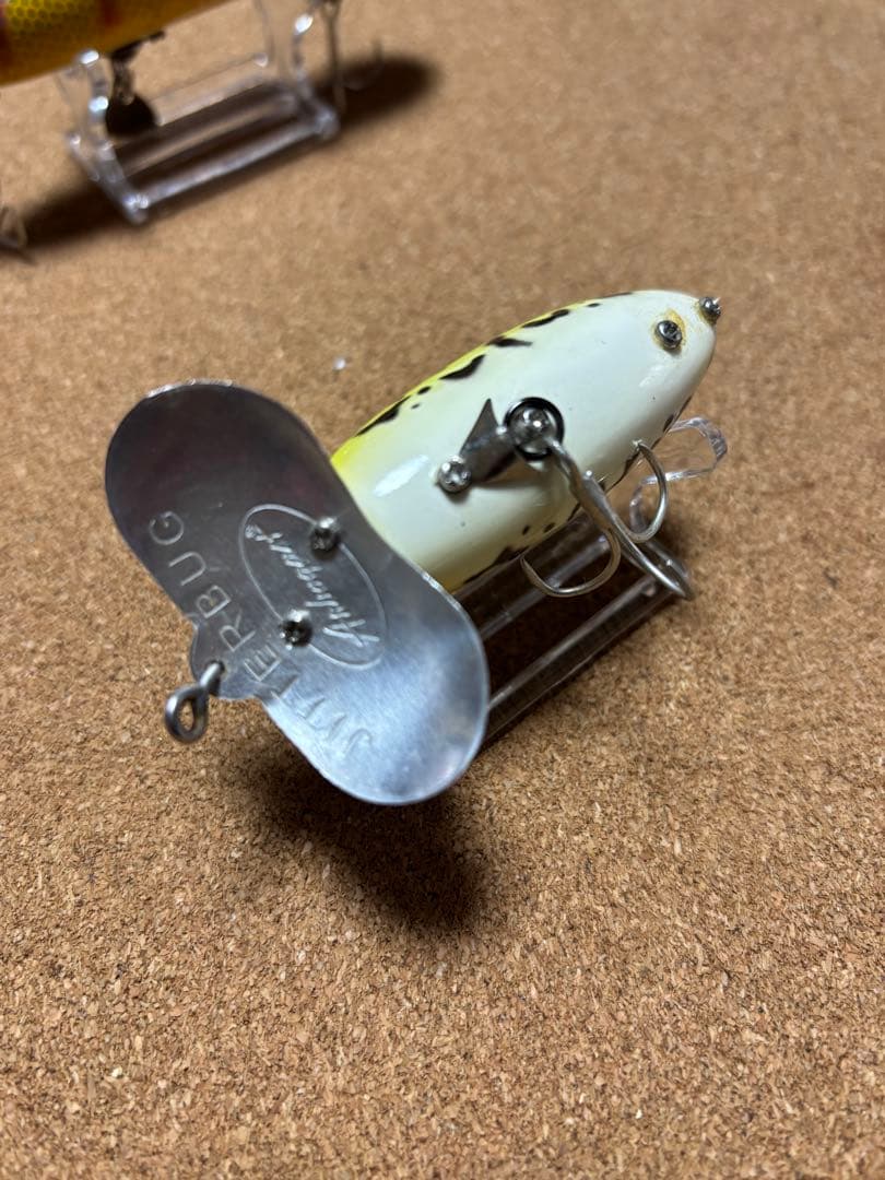 オールドルアー　OLDジッターバグ　出目　オールドヘドン　ラッキー13 ウッド